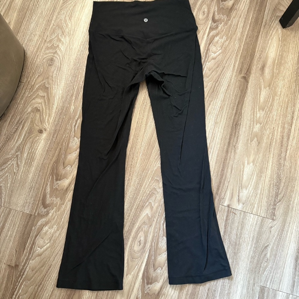 lululemon athletica Black Boot Cut Pants